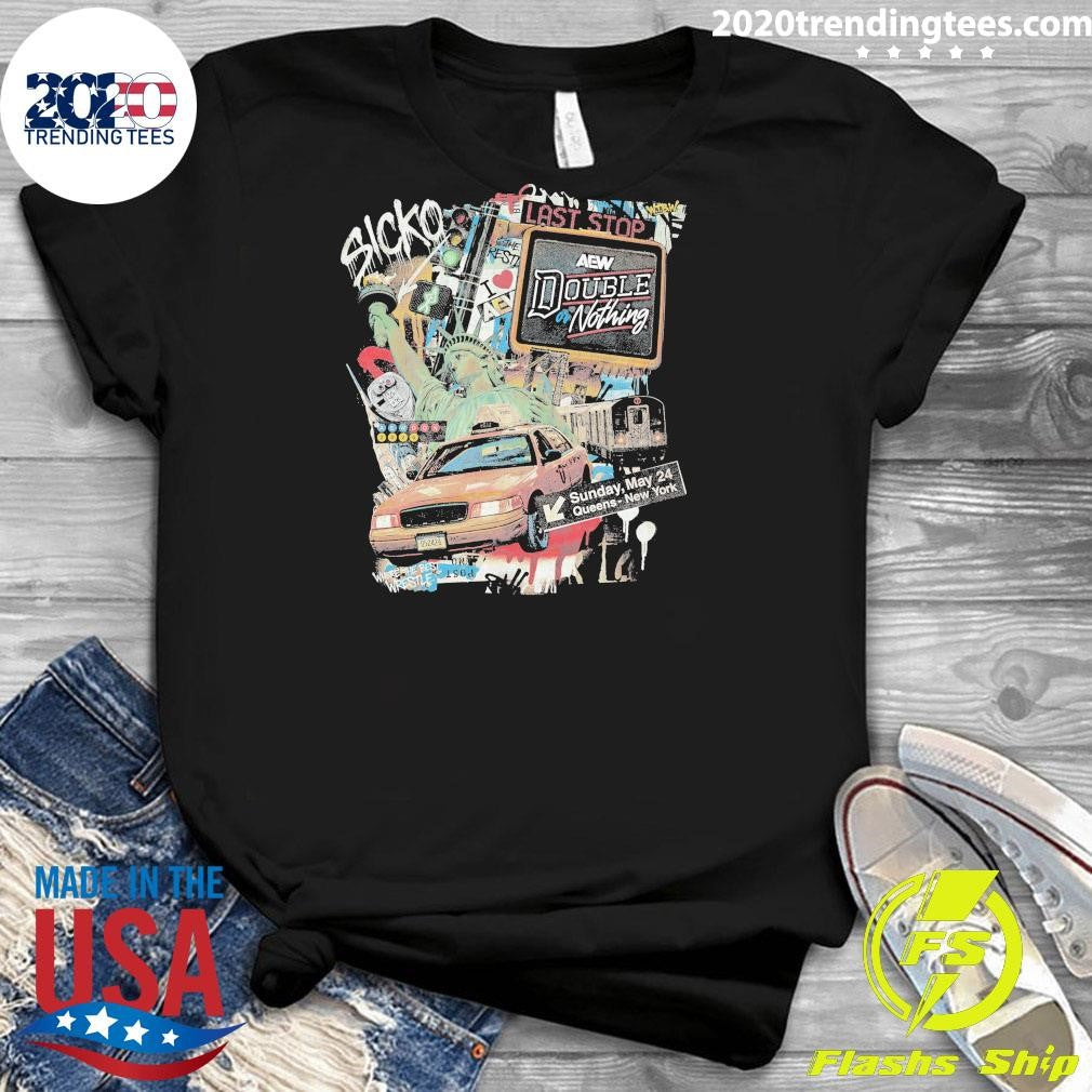 Sicko AEW Double or Nothing 2026 Event Shirt