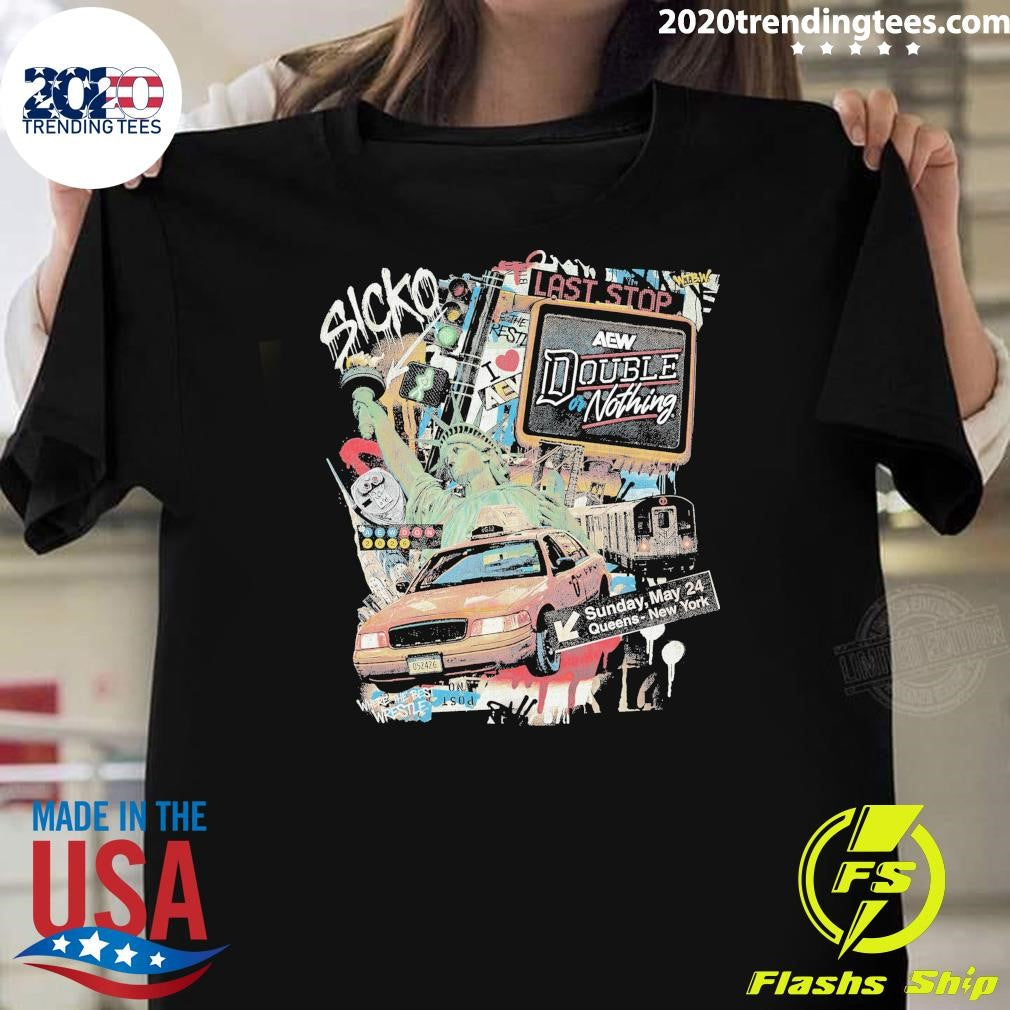 Sicko AEW Double or Nothing 2026 Event Shirt