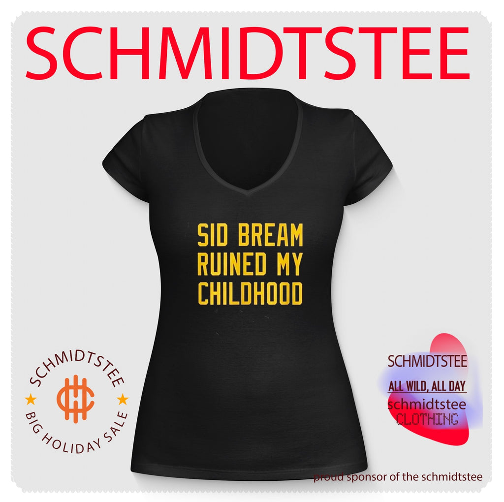 Sid Bream Ruined My Childhood text shirt