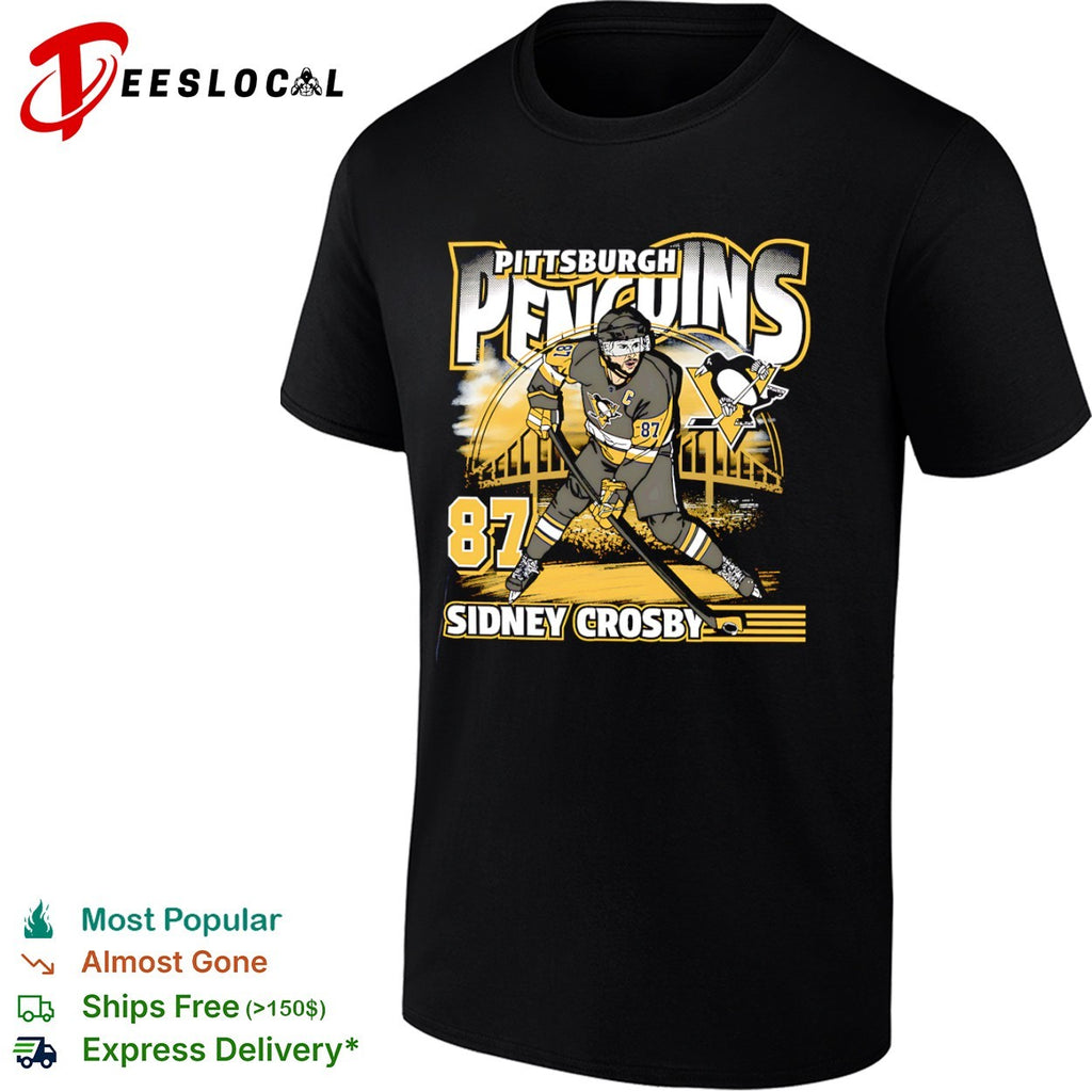 Sidney Crosby Pittsburgh Penguins NHL 87 shirt