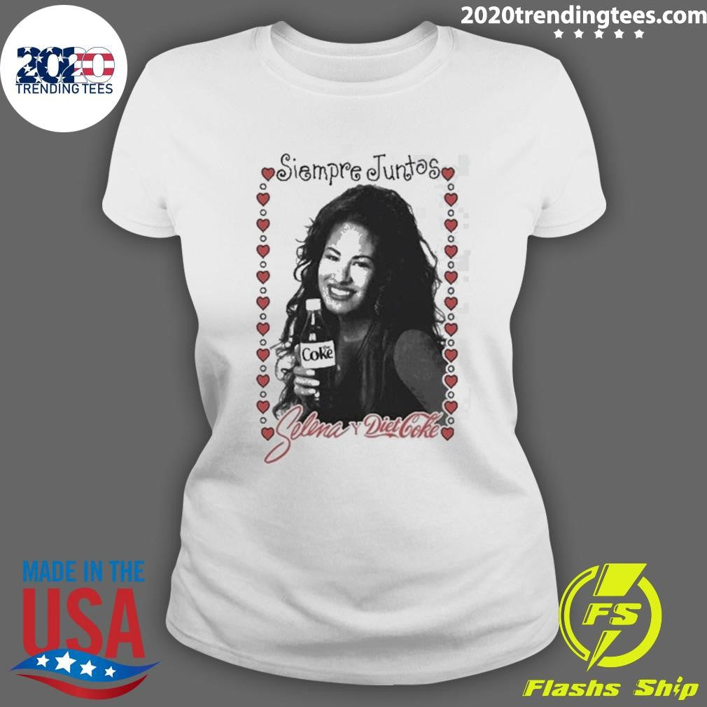 Siempre Juntos Selena x Diet Coke 2026 Tee Shirt