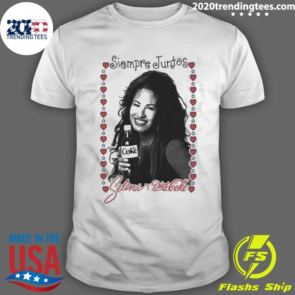 Siempre Juntos Selena x Diet Coke 2026 Tee Shirt
