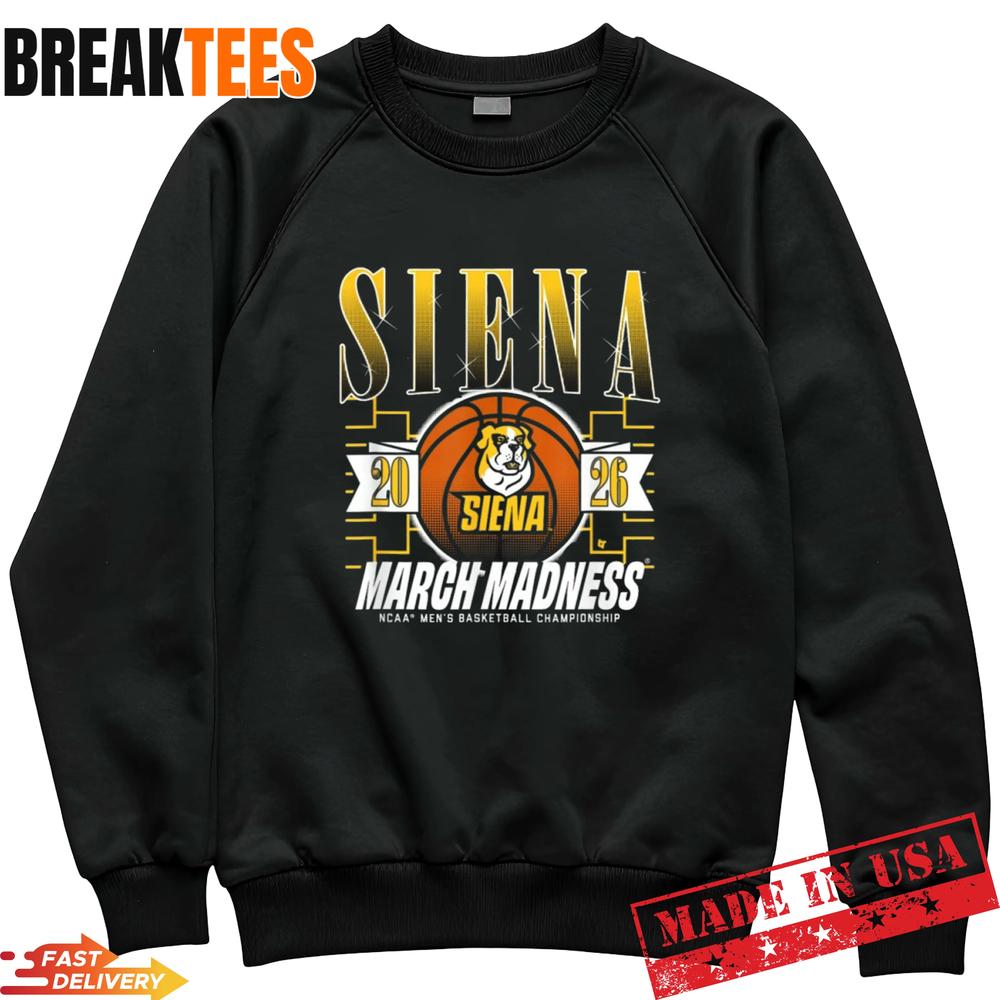 Siena Saints 2026 March Madness Men’s Basketball Championship T-Shirt