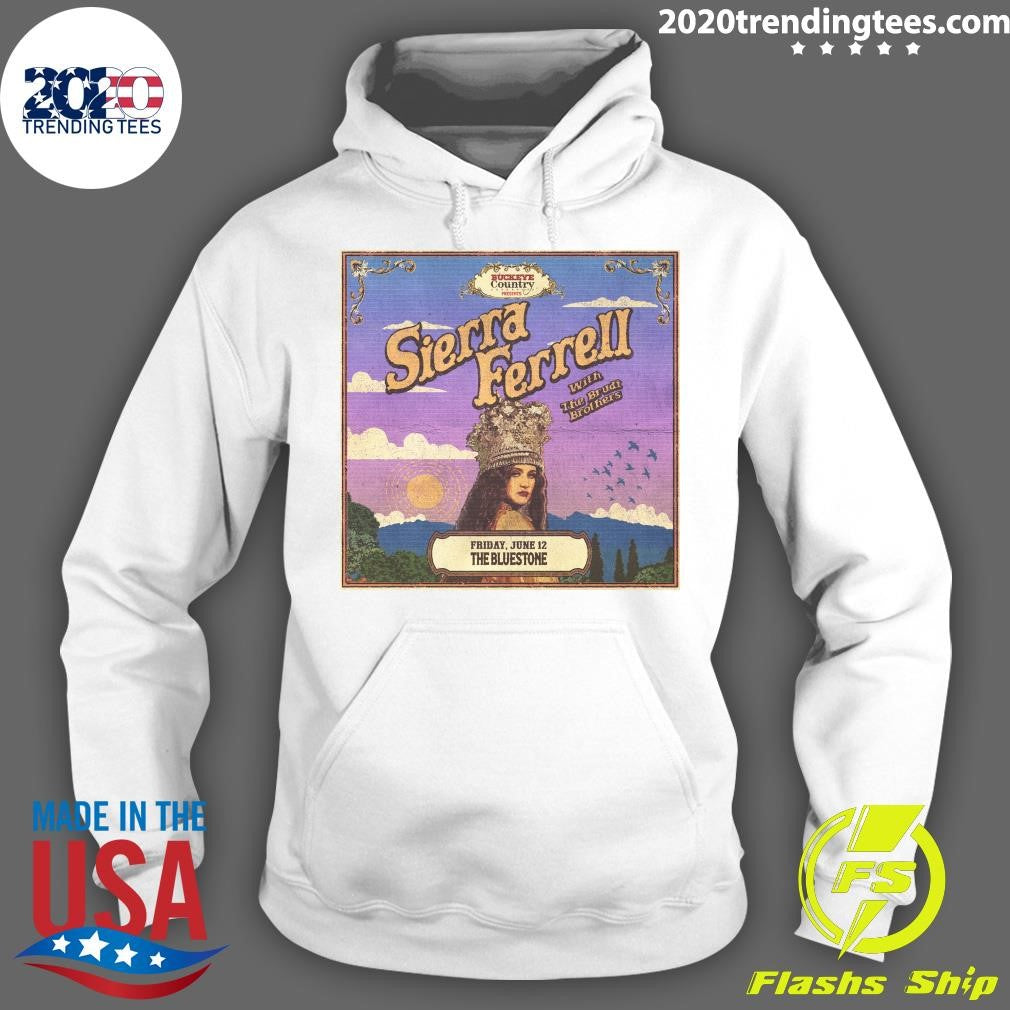 Sierra Ferrell with the Brudi Brothers June 12 the Bluestone Shirt