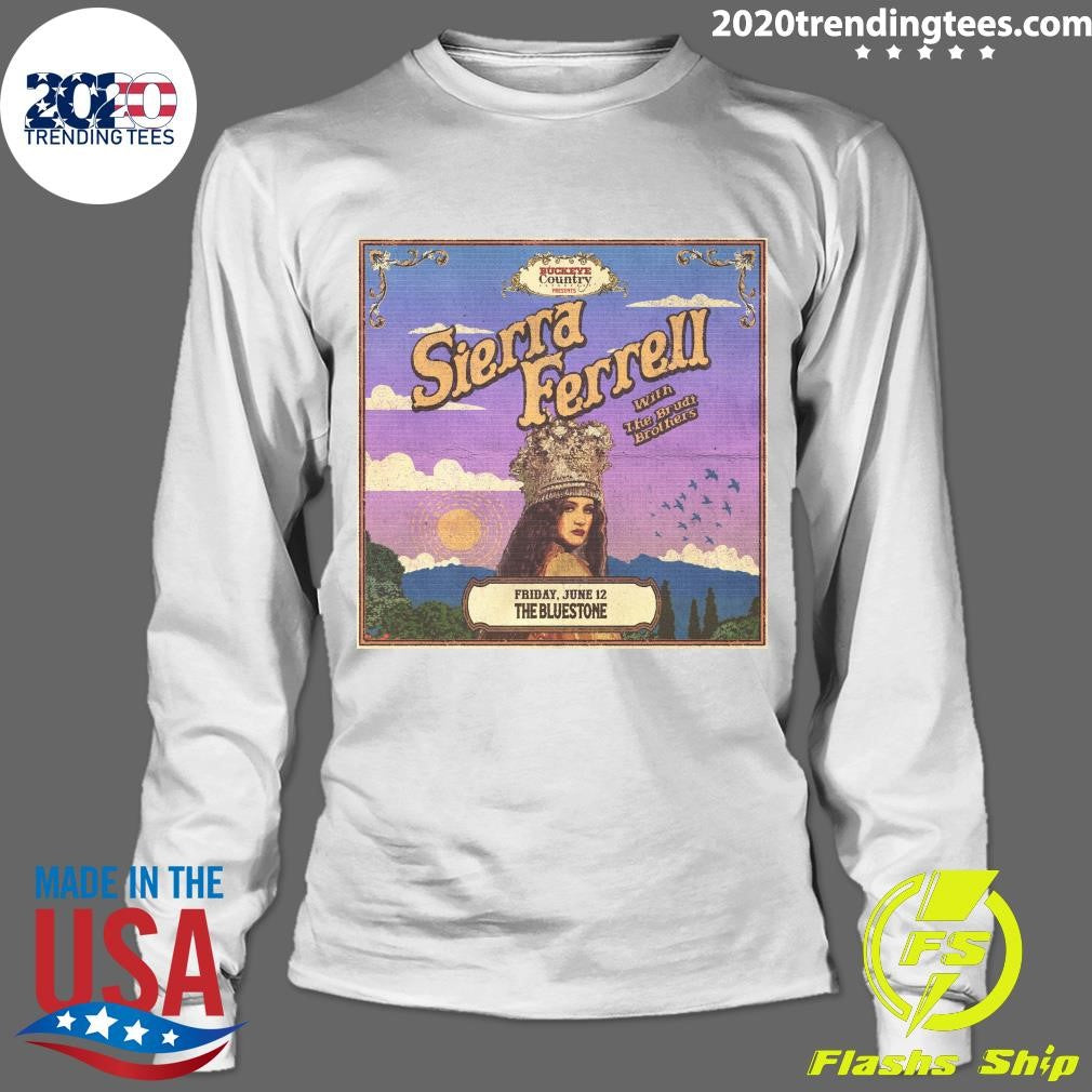 Sierra Ferrell with the Brudi Brothers June 12 the Bluestone Shirt