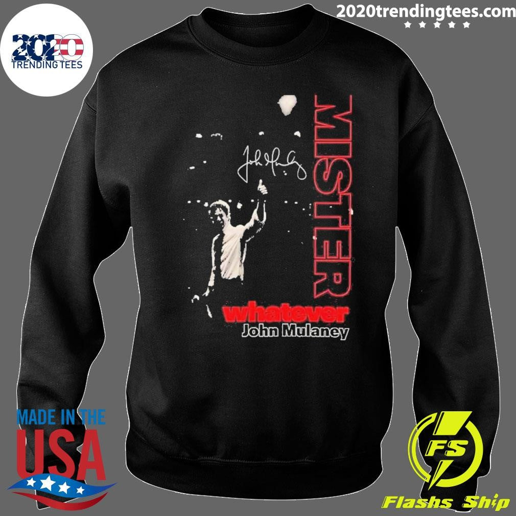 Signed Mister Whatever John Mulaney Tour 2026 Poster Shirt
