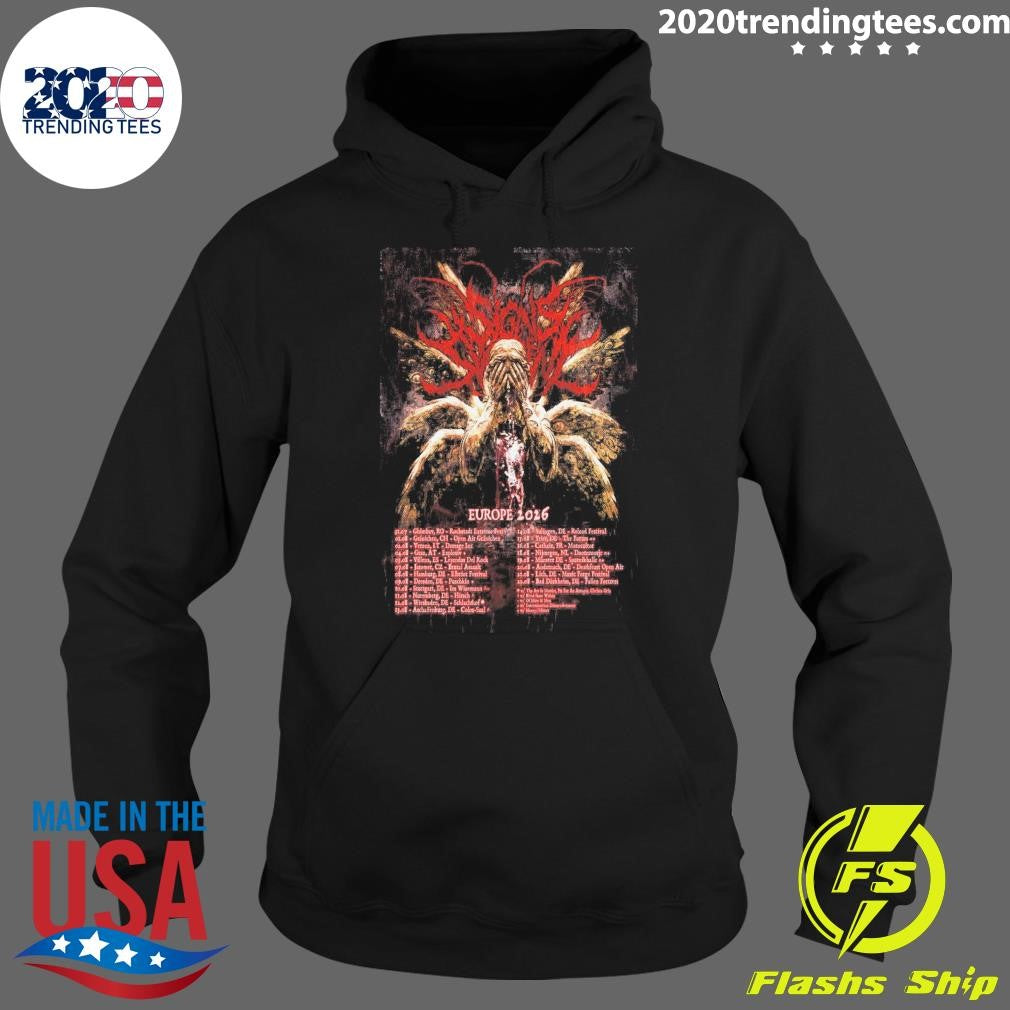 Signs Of The Swarm Europe 2026 Tour Shirt