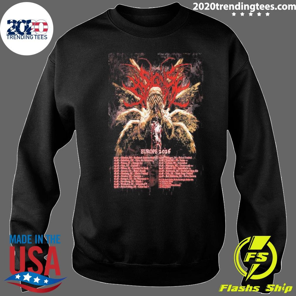 Signs Of The Swarm Europe 2026 Tour Shirt
