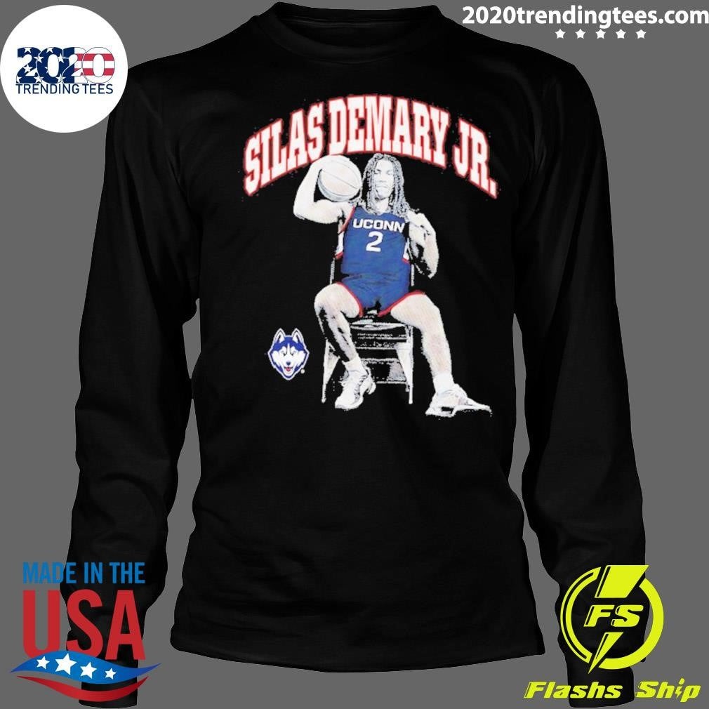 Silas Demary Jr. Uconn Huskies Men’s Basketball Graphic Shirt