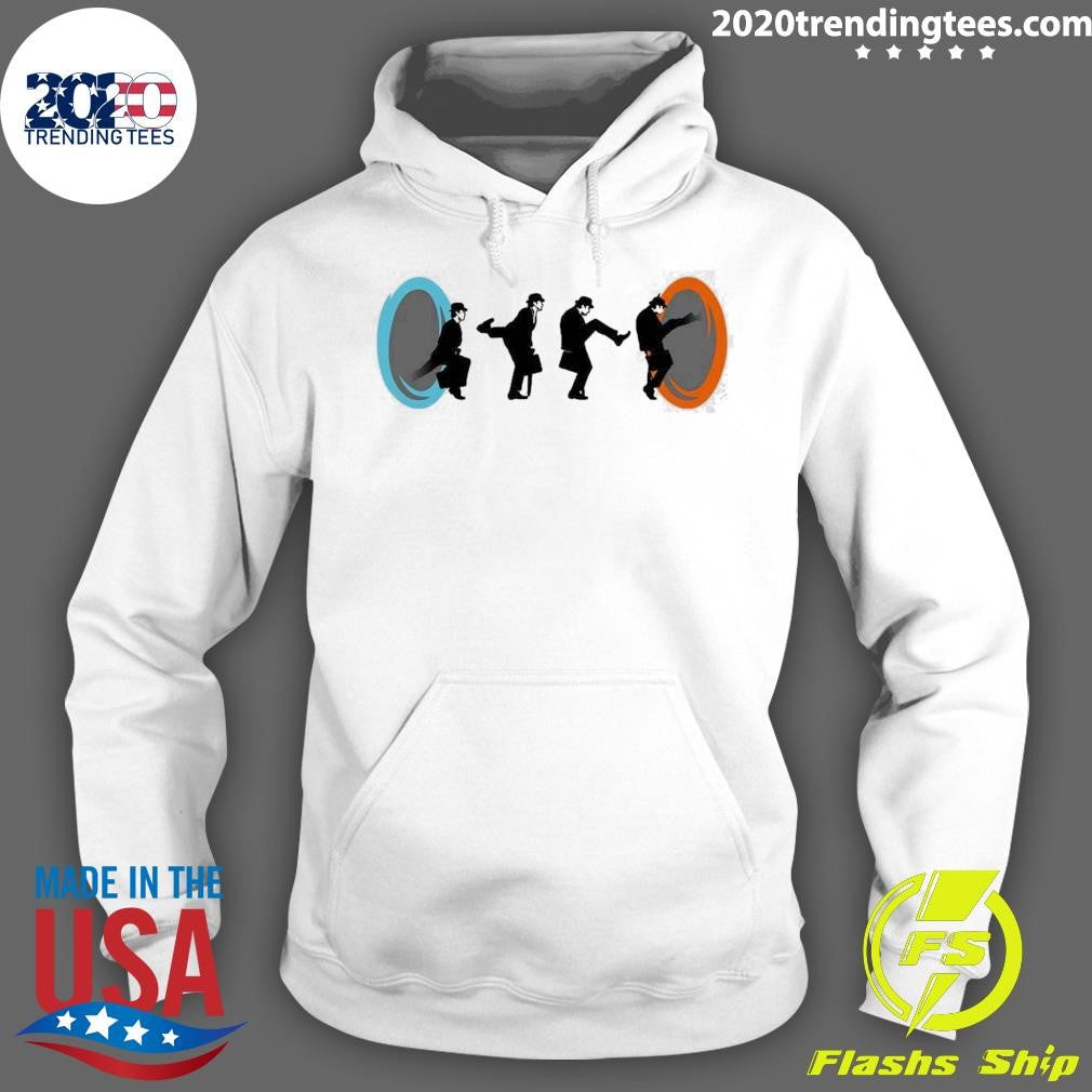 Silly Portals Ministry of Silly Walks Space Star Present Shirt