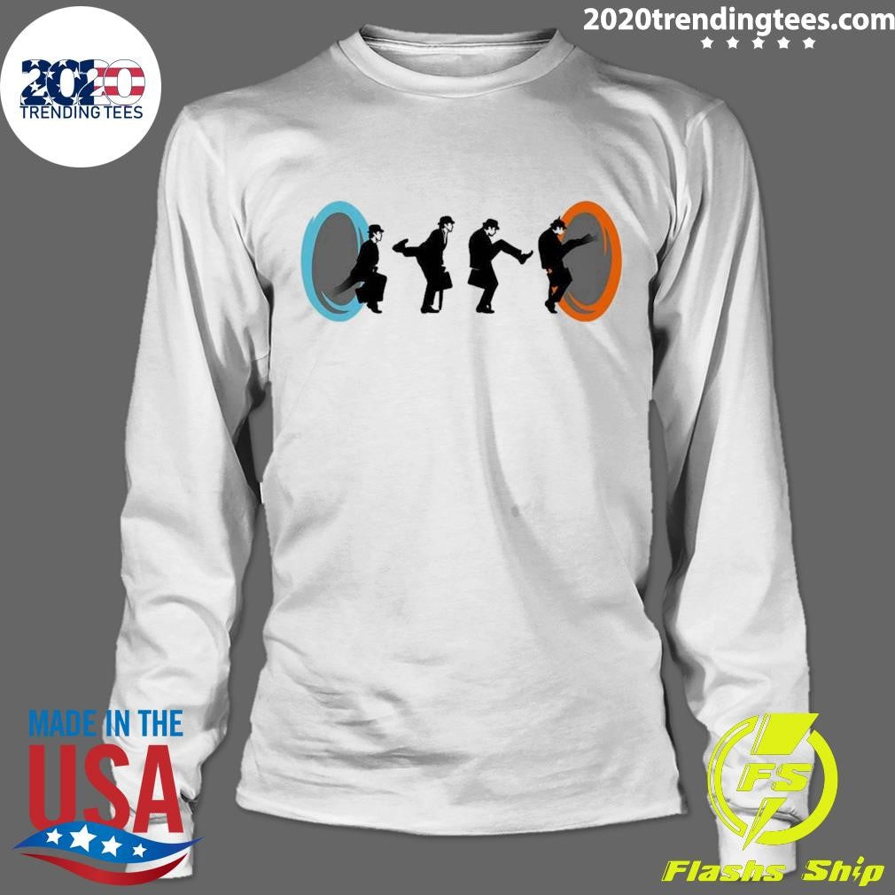 Silly Portals Ministry of Silly Walks Space Star Present Shirt