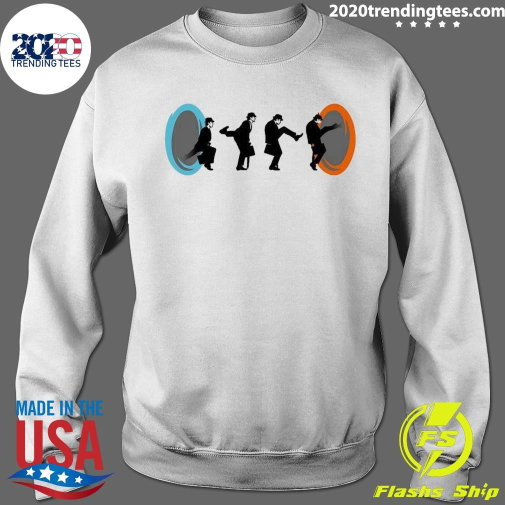 Silly Portals Ministry of Silly Walks Space Star Present Shirt