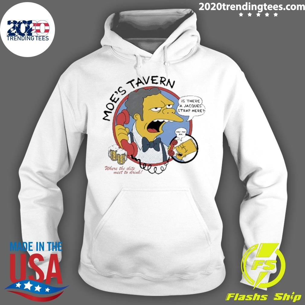 Simpsons Moe’s Tavern Where The Lite Meet To Drink Tee Shirt