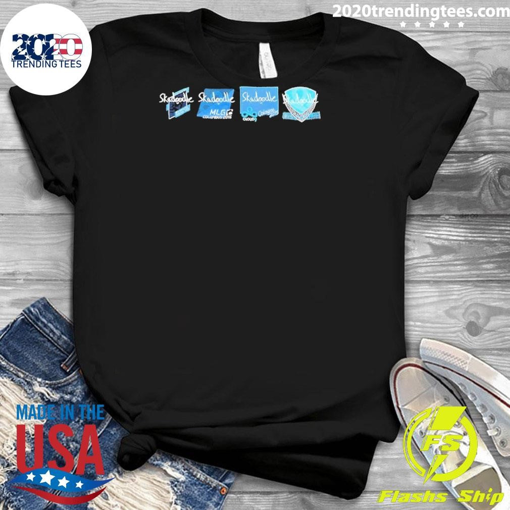 Skadoodle X4 Stickers Shirt