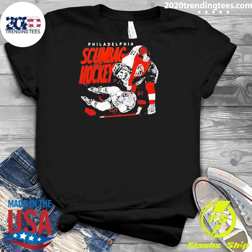 Skeleton Garnet Hathaway Scumbag Hockey Philadelphia Flyers Nhl 2026 Shirt