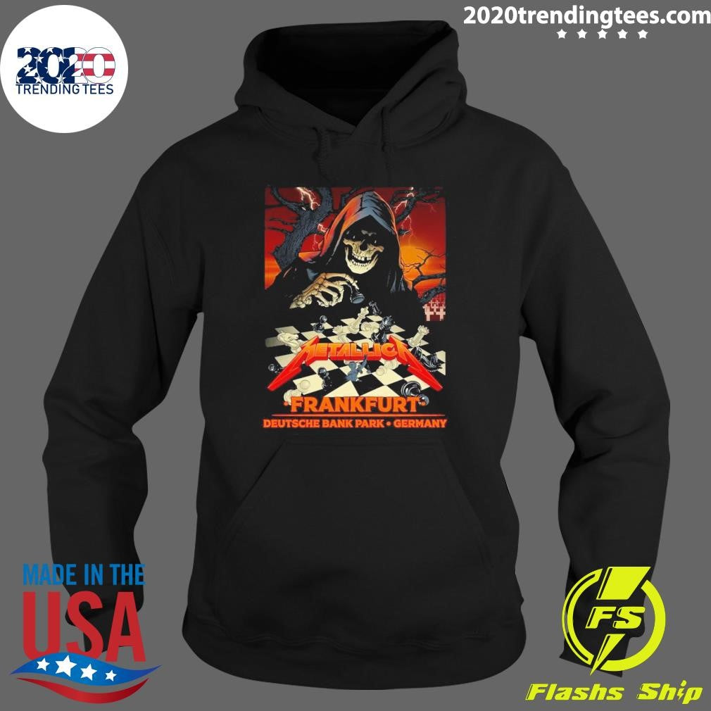 Skeleton Metallica Frankfurt Germany Deutsche Bank Park On 22 and 24 May 2026 Shirt