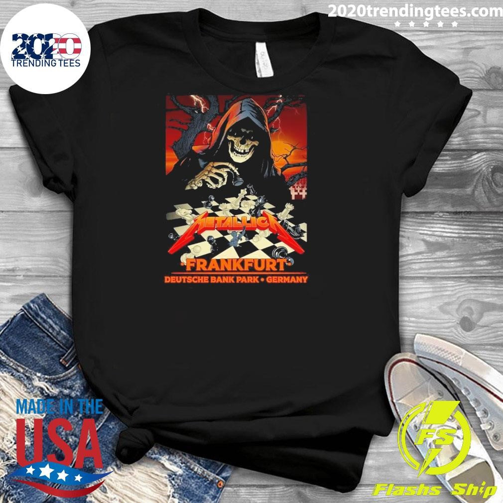 Skeleton Metallica Frankfurt Germany Deutsche Bank Park On 22 and 24 May 2026 Shirt