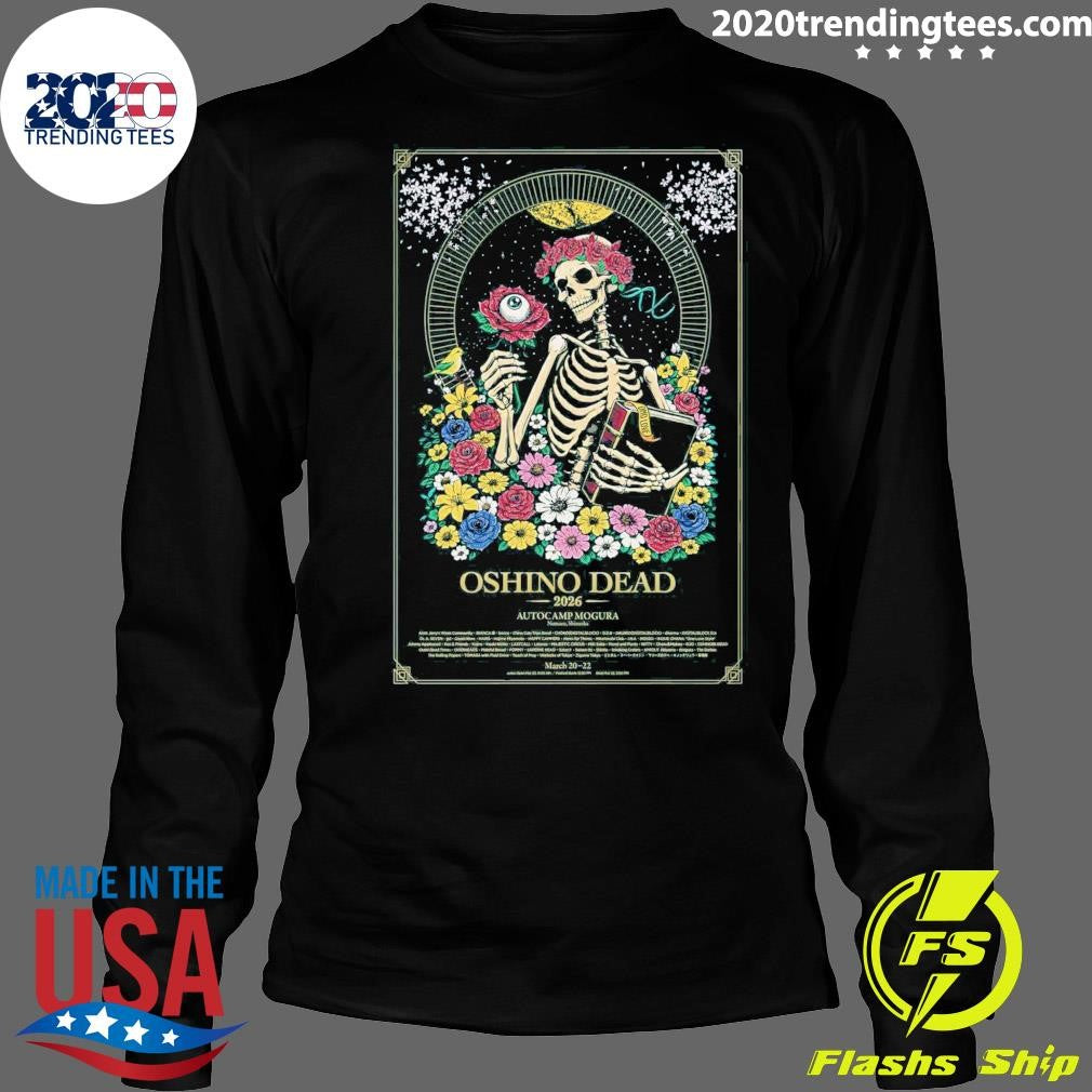 Skeleton Oshino Dead March 20-22 2026 In Numazu, Shizuoka Tour Shirt
