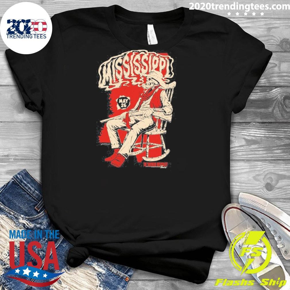 Skeleton Whiskey Myers on Amphitheater on MS May 26 2026 Tee Shirt