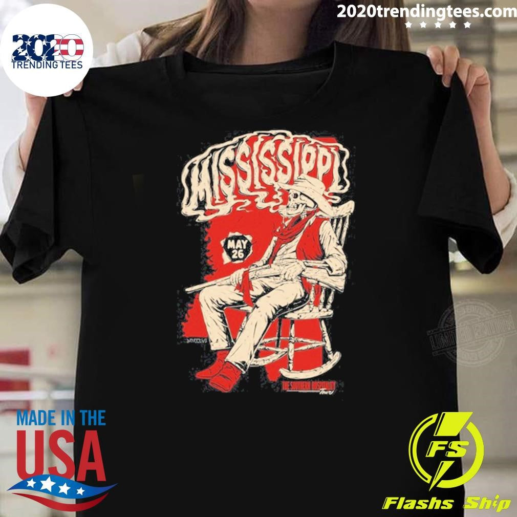 Skeleton Whiskey Myers on Amphitheater on MS May 26 2026 Tee Shirt