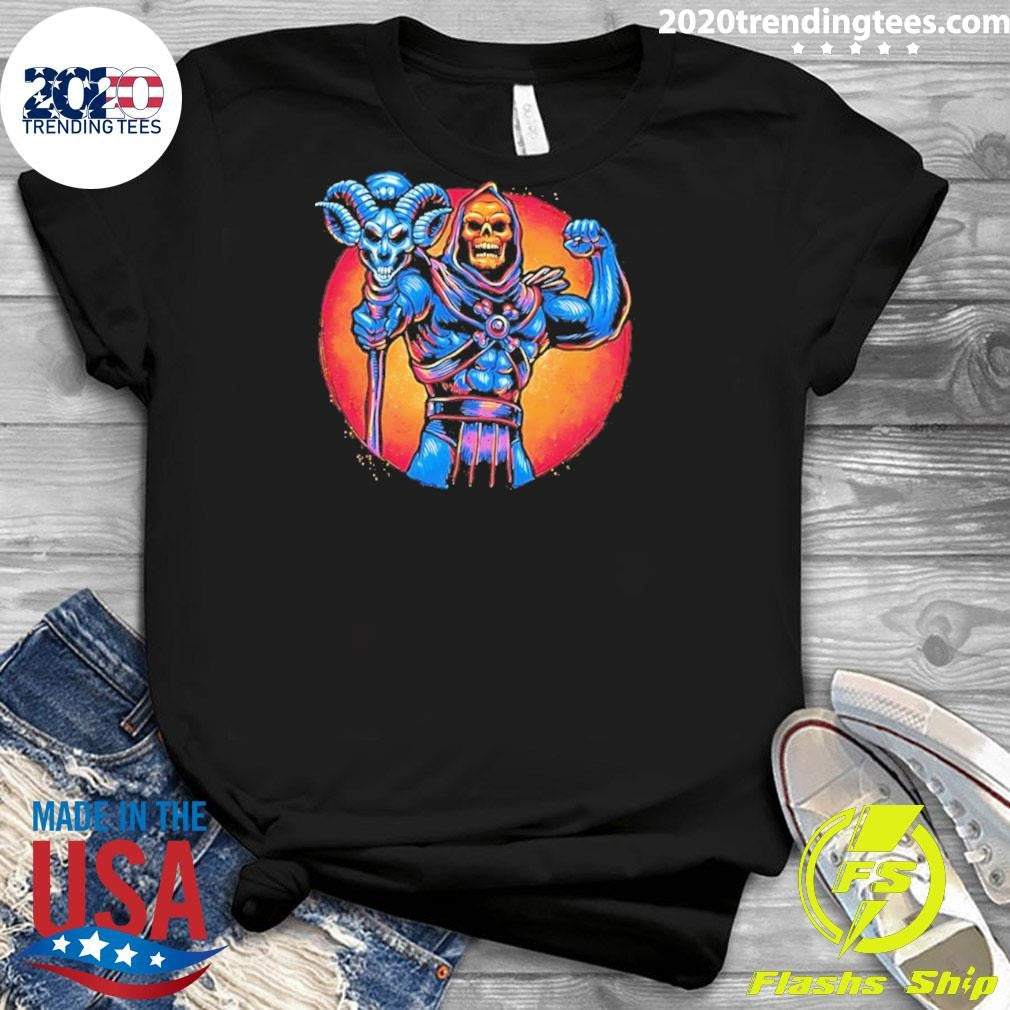 Skeletor Conquer The Universe Cartoon Shirt