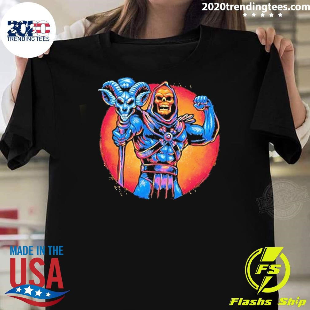 Skeletor Conquer The Universe Cartoon Shirt