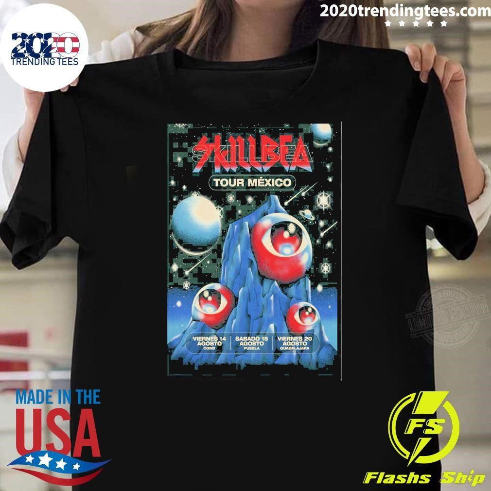 Skillbea Mexico August 2026 Tour Shirt