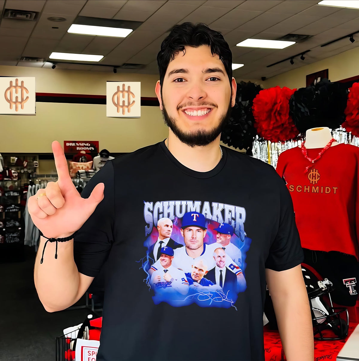 Skip Schumaker Rangers Concert Shirt