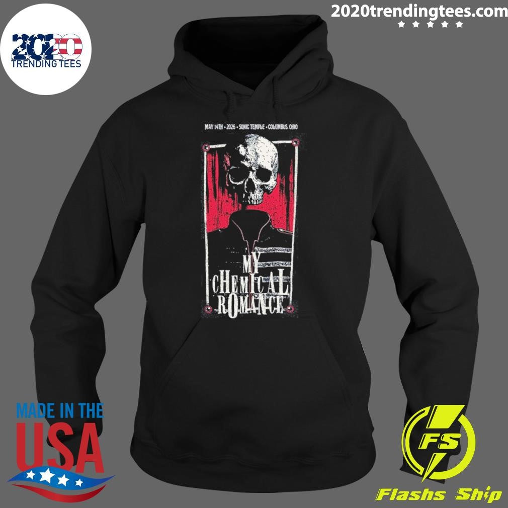 Skull My Chemical Romance May 14 2026 In Columbus OH Tee Shirt
