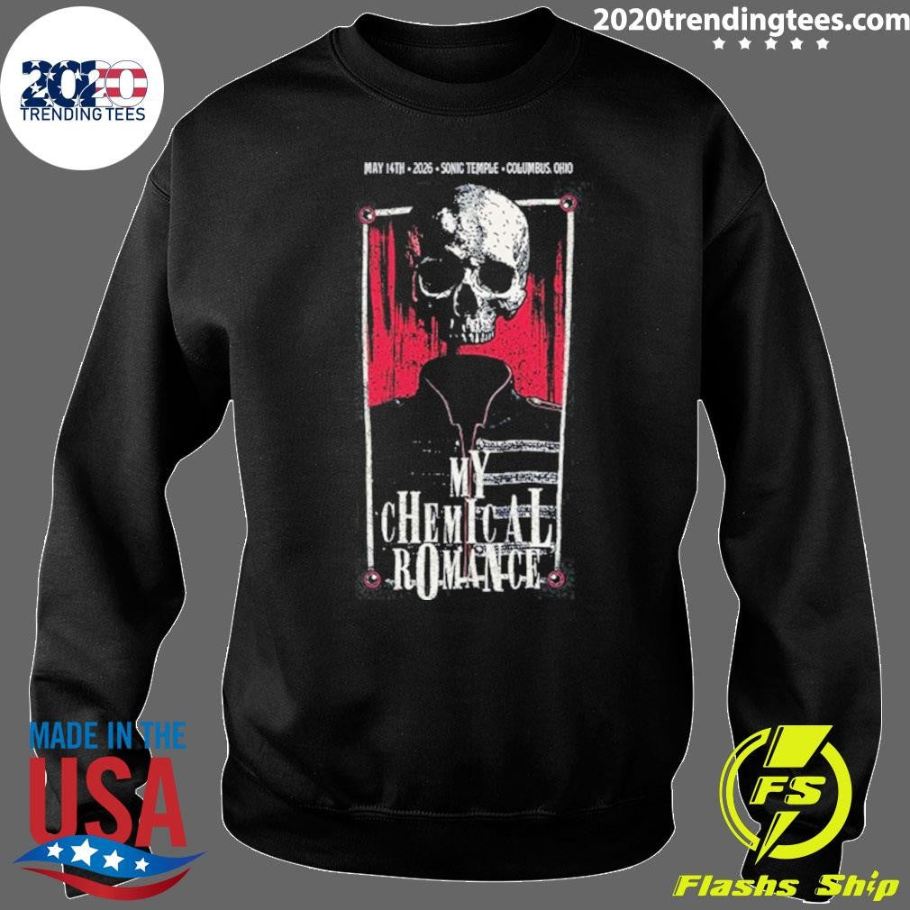 Skull My Chemical Romance May 14 2026 In Columbus OH Tee Shirt