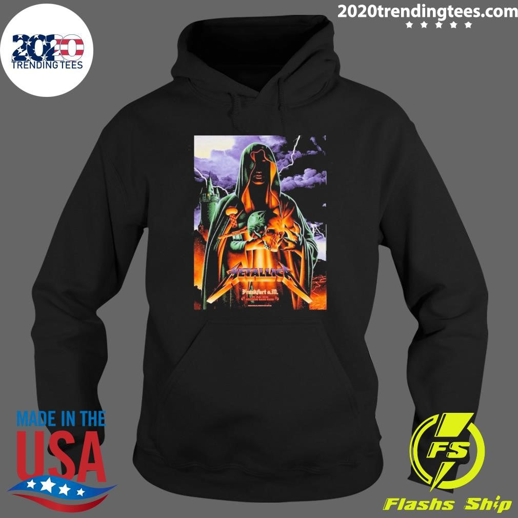 Skull Sorcerer Holding Max Loeffler Metallica Frankfurt Concert 22.05.2026 Shirt