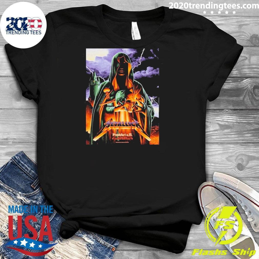 Skull Sorcerer Holding Max Loeffler Metallica Frankfurt Concert 22.05.2026 Shirt