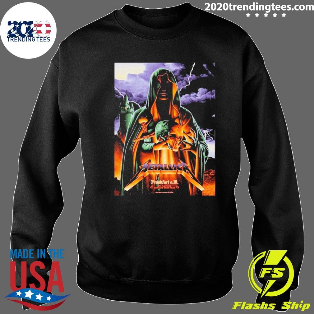 Skull Sorcerer Holding Max Loeffler Metallica Frankfurt Concert 22.05.2026 Shirt