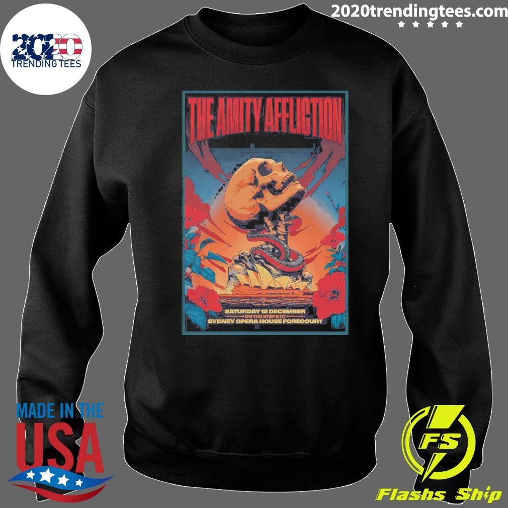 Skull The Amity Affliction In Sydney AUS On December 12, 2026 Shirt