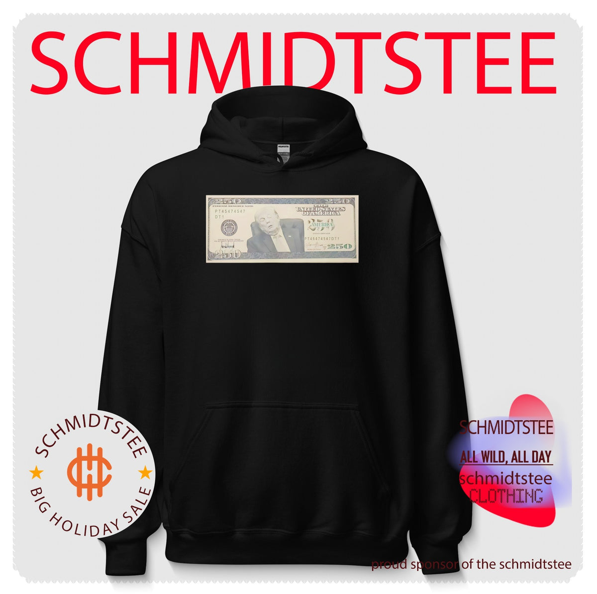 Sleepy Trump 250 Bill money shirt