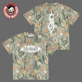 Slipknot X Welcome Skateboard Logo Tribal S Camo T-Shirt