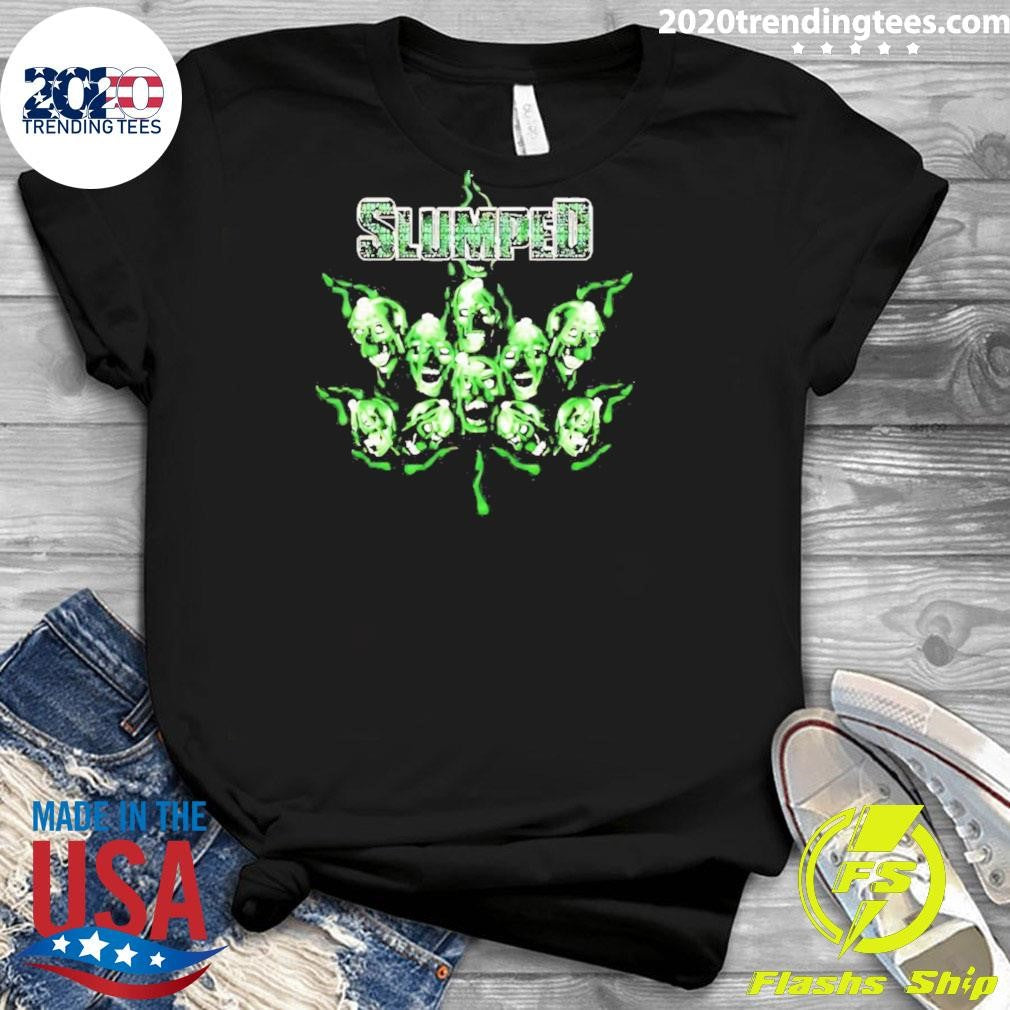 Slumped Cannabis Devils Vintage Graphic Shirt