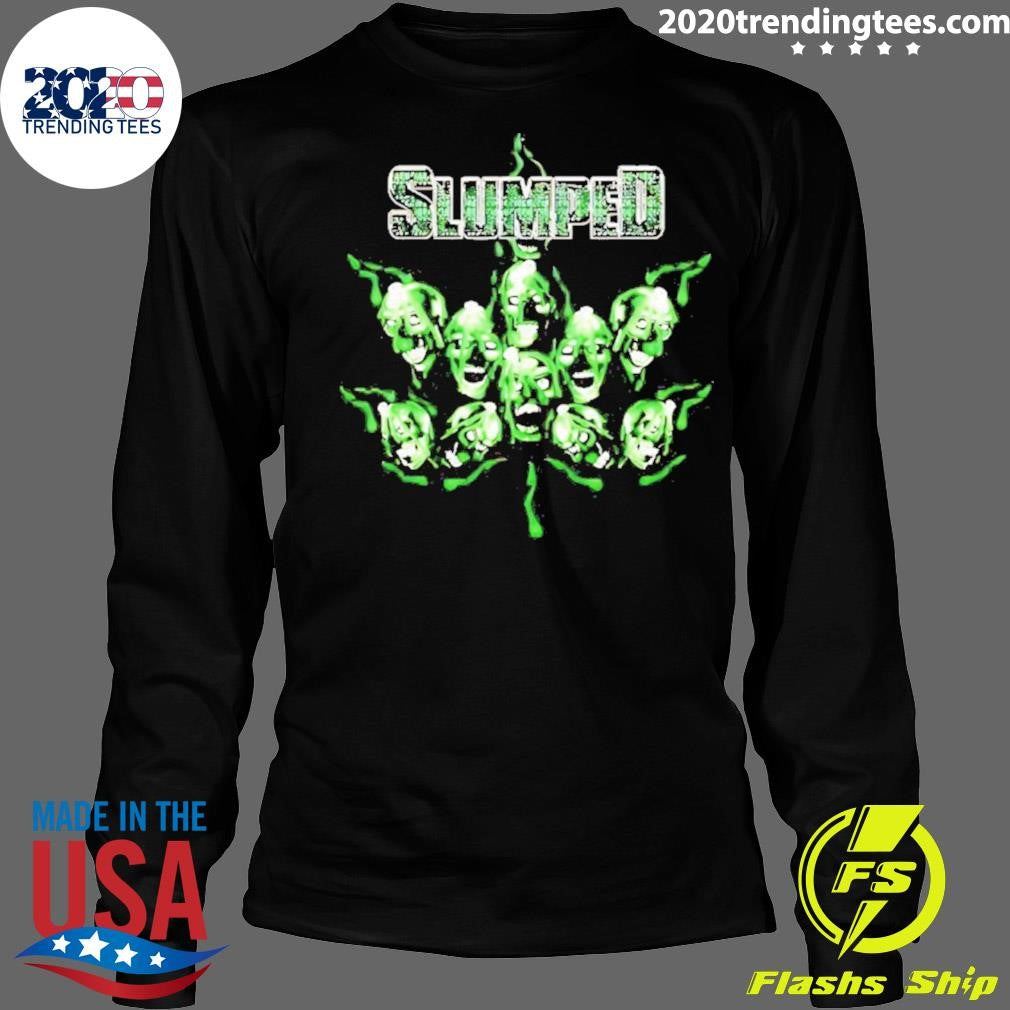 Slumped Cannabis Devils Vintage Graphic Shirt