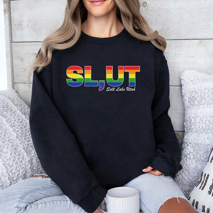 Slut Salt Lake Utah LGBT Pride T Shirt