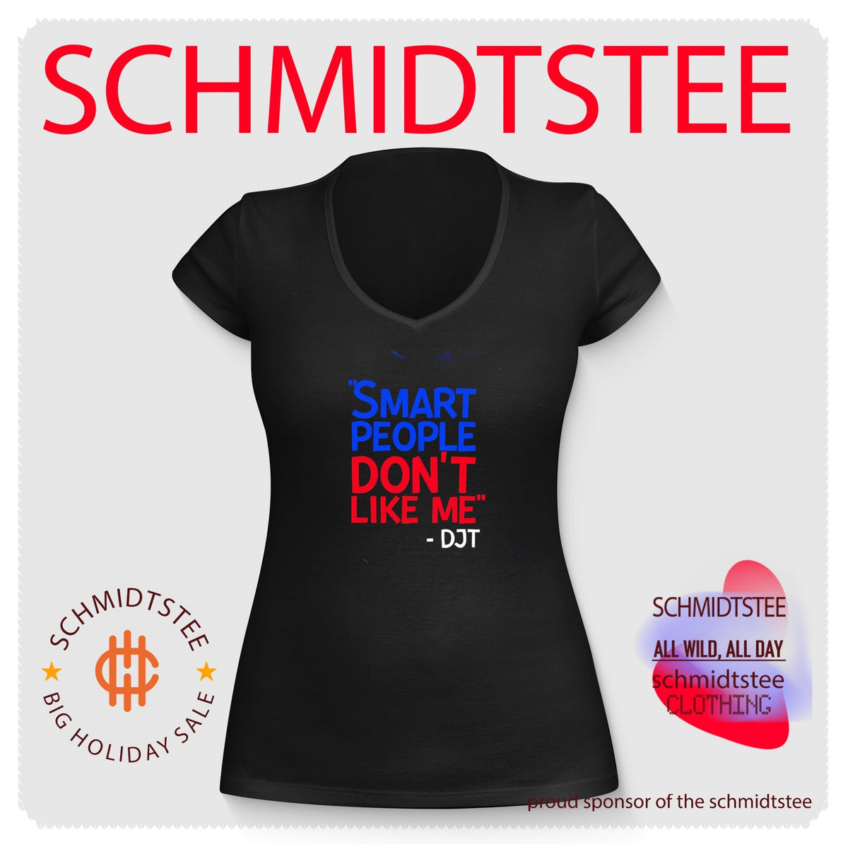 Smart people don’t like me djt shirt