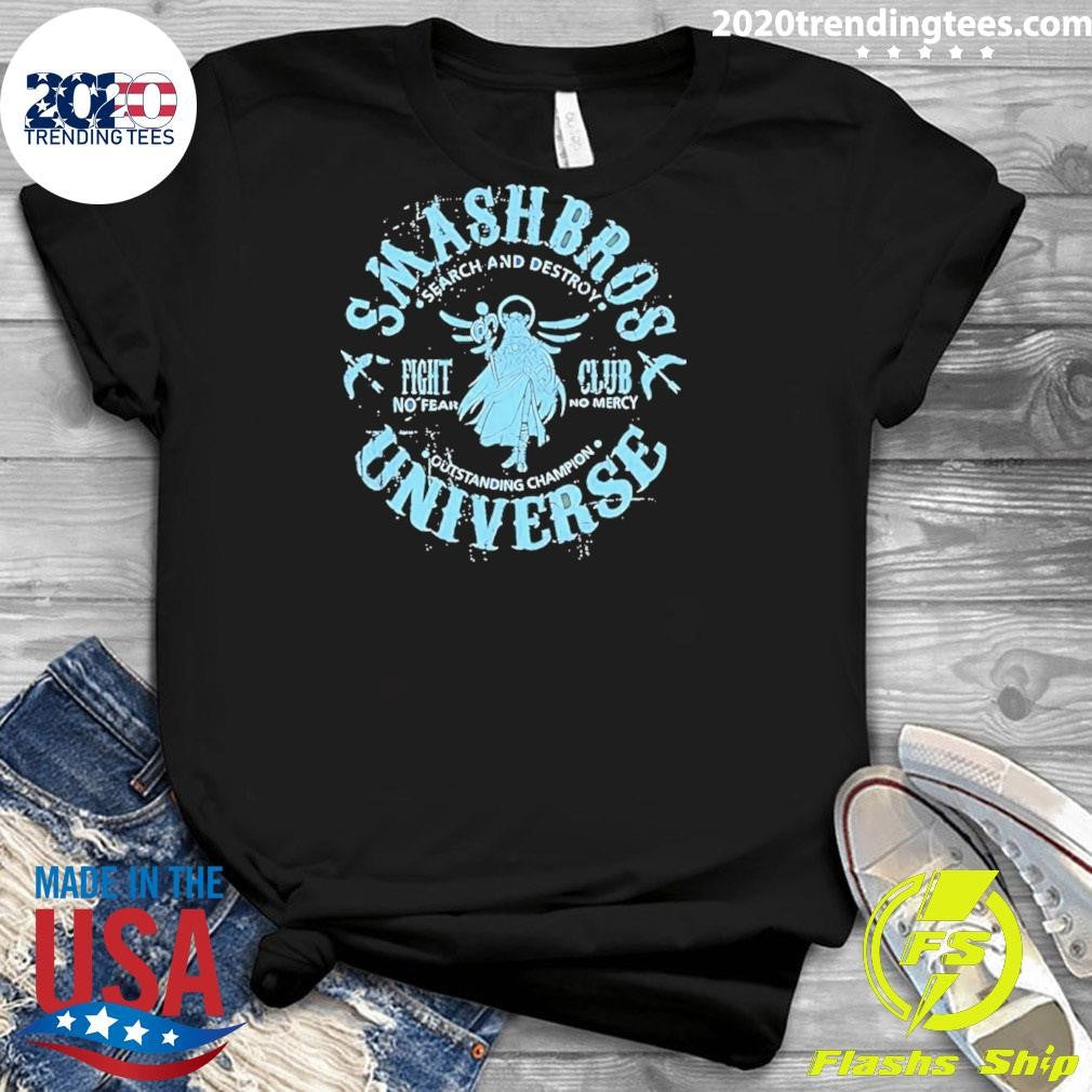 Smash Bros Fight Palutena Goddess Logo Shirt