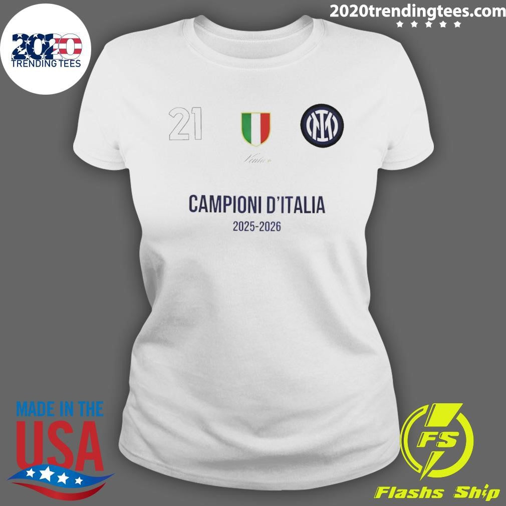 Snake Campioni D’italia Inter Milan Fc Champions 21 Scudetto Serie A Logo 2026 Shirt
