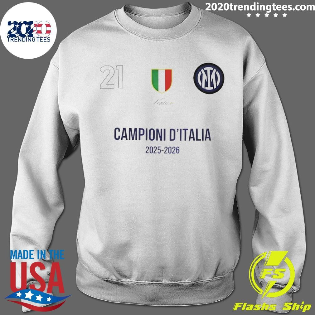 Snake Campioni D’italia Inter Milan Fc Champions 21 Scudetto Serie A Logo 2026 Shirt