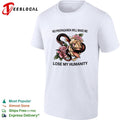 Snake and Rabbit no propaganda will make me lose my humanity shirt