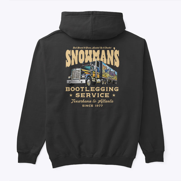 Snowman’s Bootlegging Service Smokey And The Bandit Hoodie