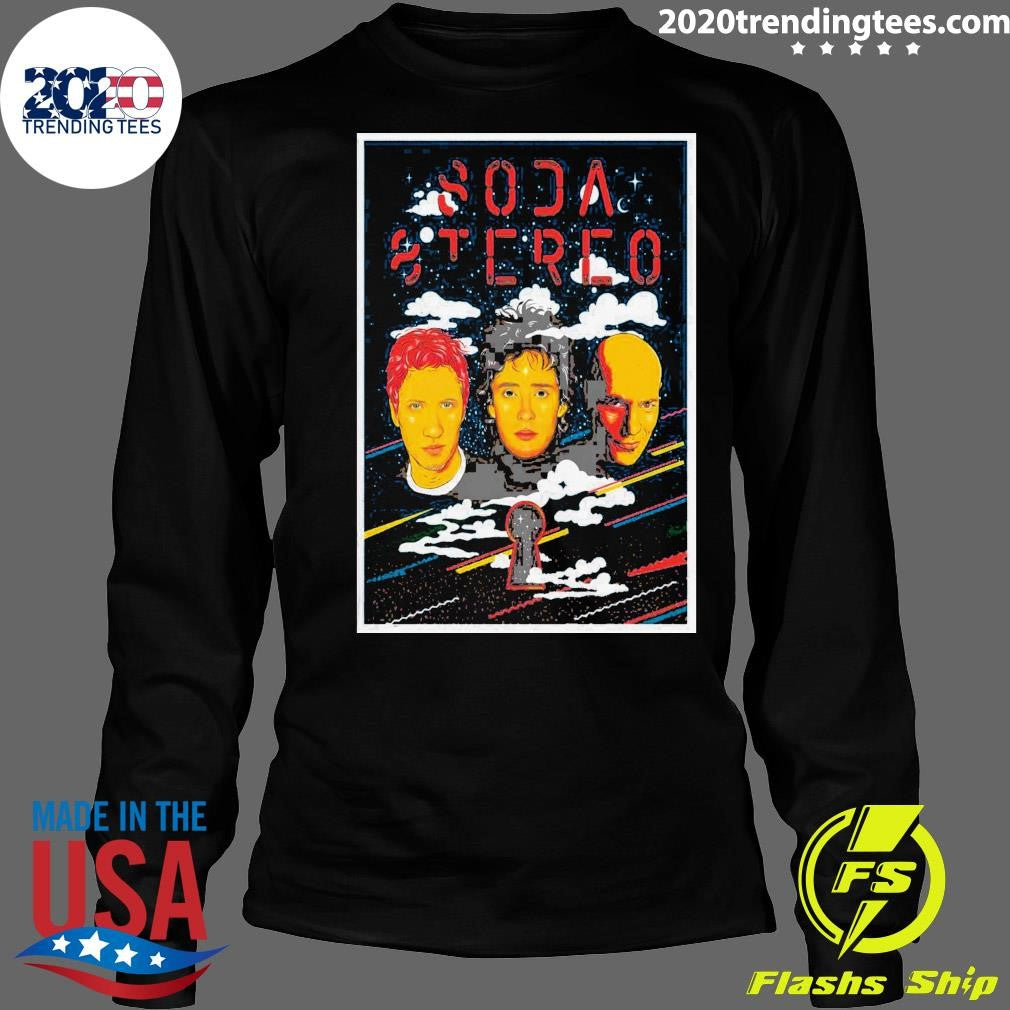 Soda Stereo Ecos 2026 Tee Shirt