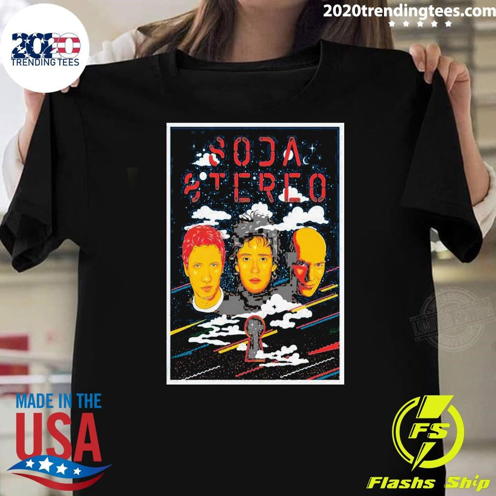 Soda Stereo Ecos 2026 Tee Shirt