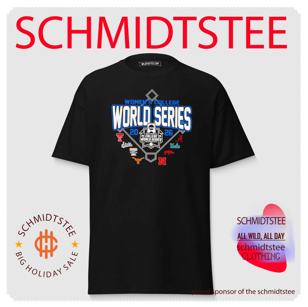 Softball 2026 WCWS Bound Study Plan 8 Team shirt