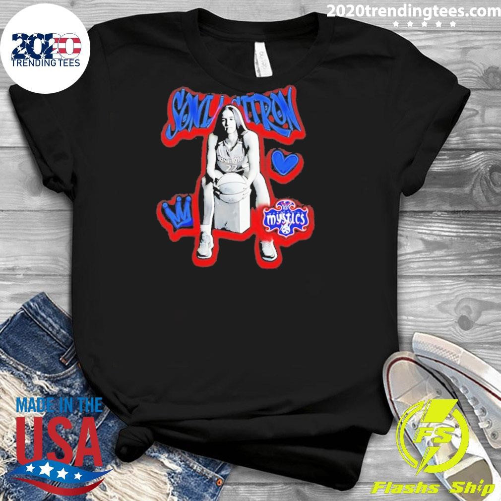 Sonia Citron Washington Mystics Wnba Grunge Shirt