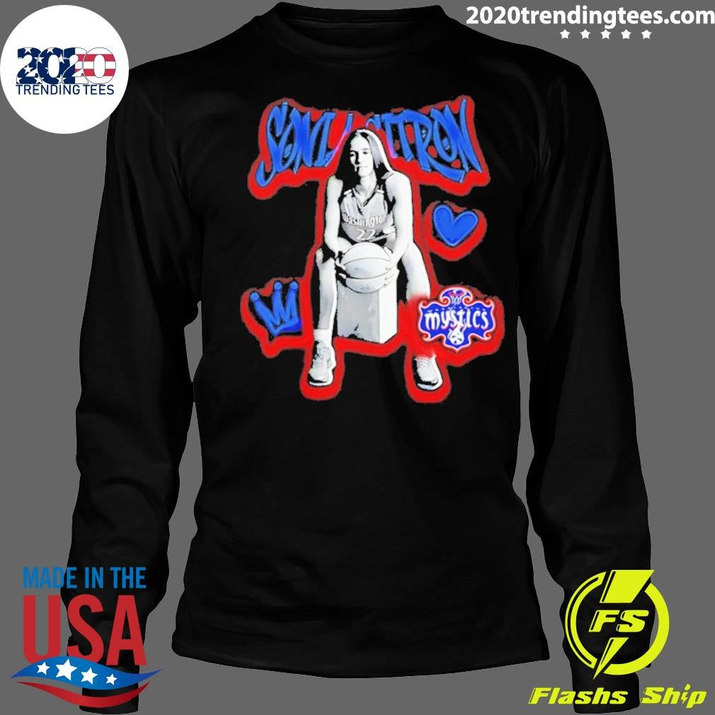 Sonia Citron Washington Mystics Wnba Grunge Shirt